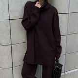 Set Linda - bluza si pantaloni din tricot