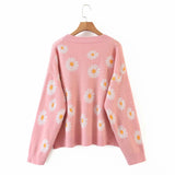 Jerseu Jael roz din tricot