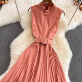 Rochie Rodna portocalie cu curea