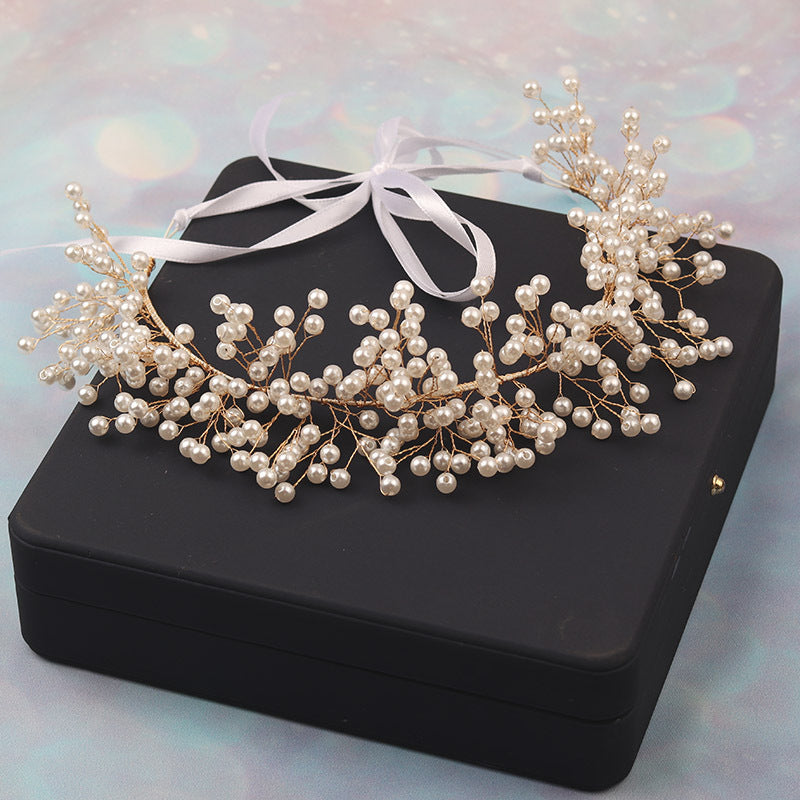 Accesoriu pentru par elegant cu perle