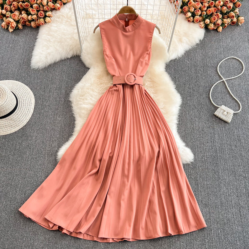 Rochie Rodna portocalie cu curea