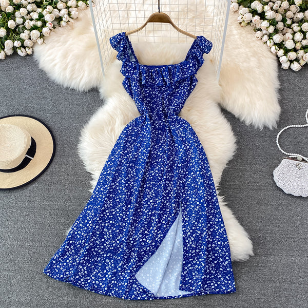 Rochie Lien cu decolteu patrat