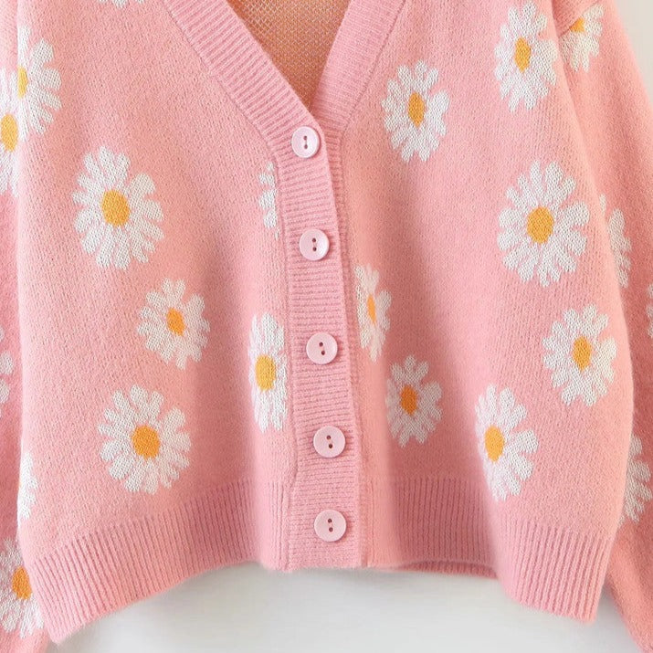 Jerseu Jael roz din tricot