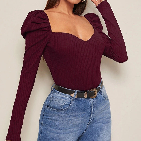 Bluza Felisa visinie din material reiat