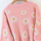 Jerseu Jael roz din tricot
