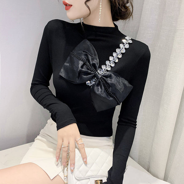 Bluza Aldona cu funda supradimensionata