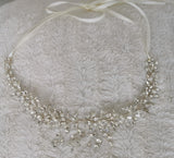 Accesoriu elegant multifunctional, cu perle lucrate manual
